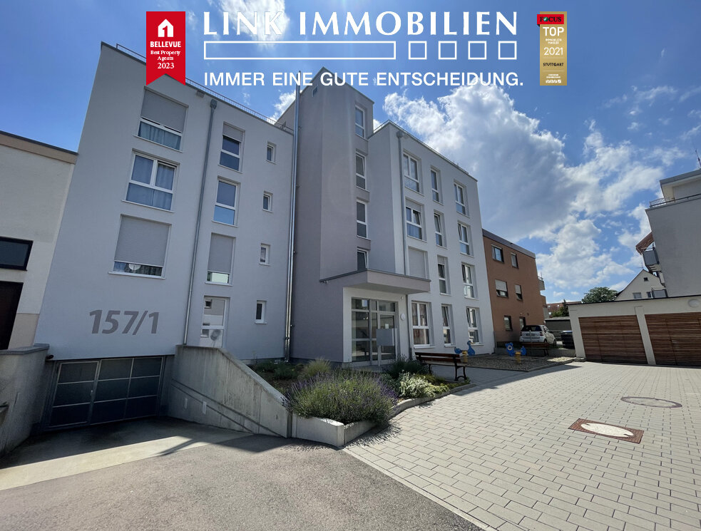 Wohnung zur Miete 1.755 € 4 Zimmer 115 m²<br/>Wohnfläche 3. Stock<br/>Geschoss 01.08.2024<br/>Verfügbarkeit Fellbach - Kernstadt Fellbach 70734