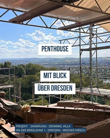 Penthouse zum Kauf provisionsfrei 5 Zimmer 249 m² 2. Geschoss frei ab sofort An der Berglehne 1 Loschwitz-Nordost (Rißweg) Dresden 01324