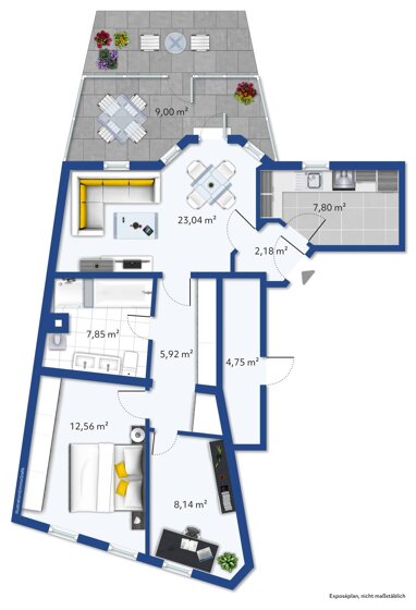 Wohnung zum Kauf 168.000 € 3 Zimmer 76 m² Palander Straße 5 Abenden Nideggen 52385