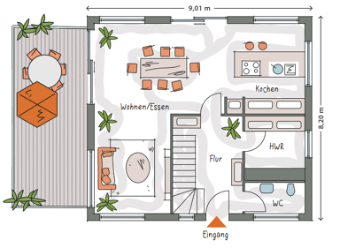 Einfamilienhaus zur Miete 1.650 € 5 Zimmer 120 m² 400 m² Grundstück Ebermannstadt Ebermannstadt 91320