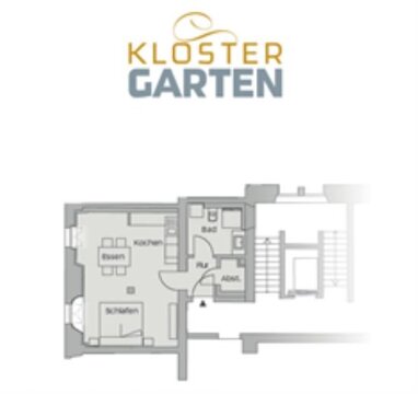 Wohnung zur Miete 550 € 1 Zimmer 38 m² Erdgeschoss Klosterstraße 10b Forchheim Forchheim 91301