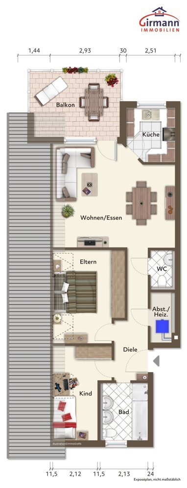 Wohnung zum Kauf 214.000 € 3 Zimmer 70 m² 2. Geschoss Ritter-von-Ochsenstein-Straße 6 Lingenfeld 67360