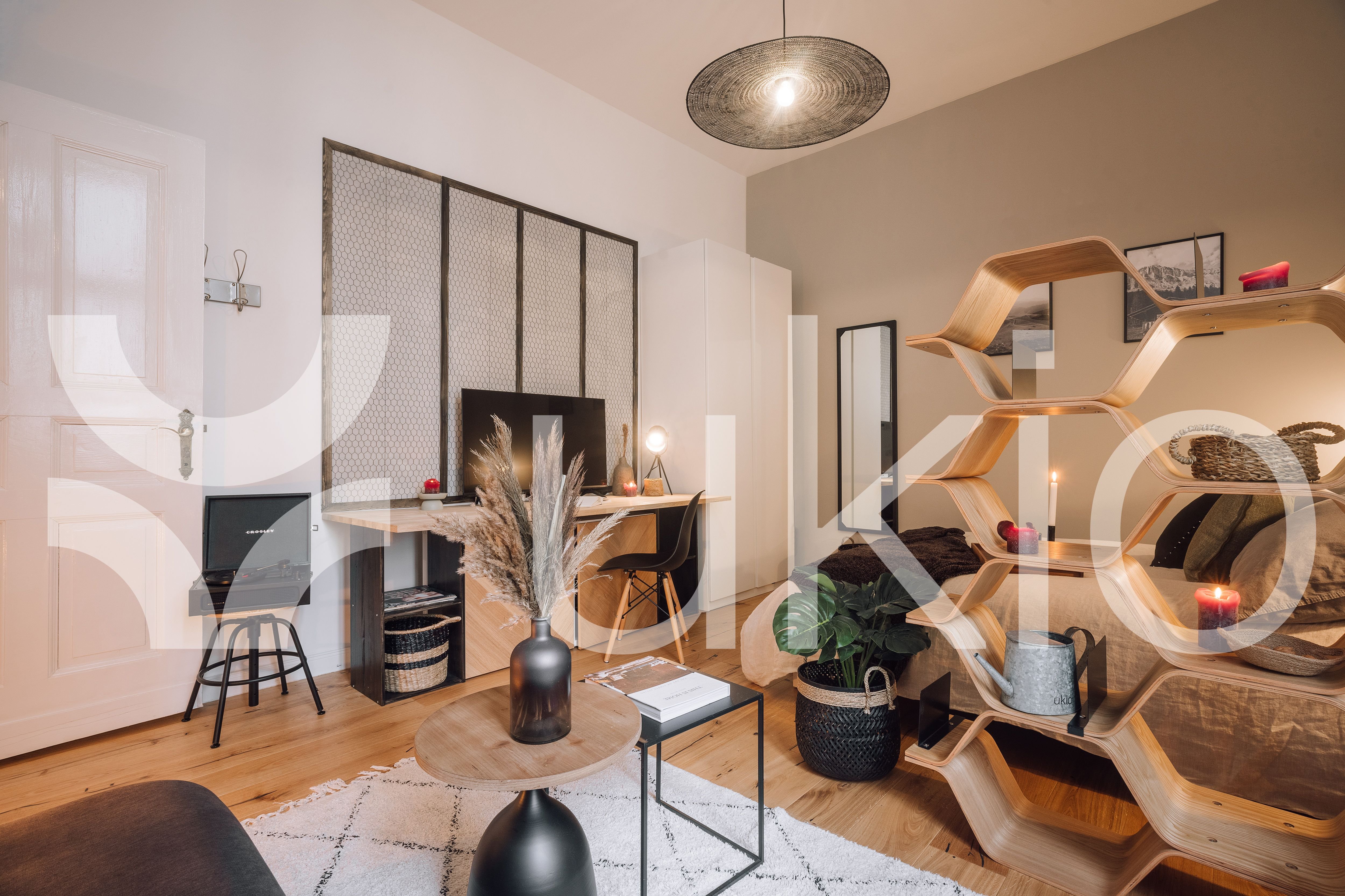 Studio zur Miete 2.050 € 2 Zimmer 44 m²<br/>Wohnfläche EG<br/>Geschoss Güntzelstr 32 Wilmersdorf Berlin 10717