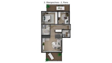 Studio zum Kauf 360.000 € 3 Zimmer 93 m² 4. Geschoss Welschnofen 39056