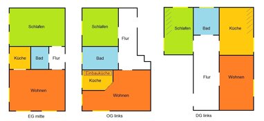 Wohnung zur Miete 230 € 1 Zimmer 43,5 m² Erdgeschoss Obere Str. 59 Schönheide 08304