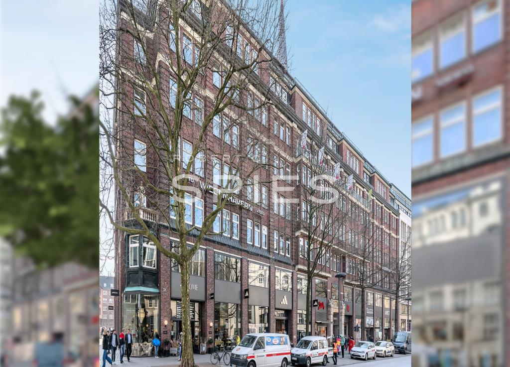 Bürogebäude zur Miete provisionsfrei 22 € 1.495 m² Bürofläche teilbar ab 420,8 m² Hamburg - Altstadt Hamburg 20095