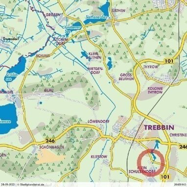 Grundstück zum Kauf 295.000 € 942 m² Grundstück Klein Schulzendorf Trebbin 14959