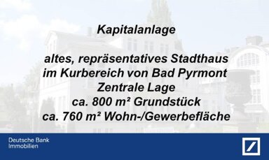 Mehrfamilienhaus zum Kauf 920.000 € 24 Zimmer 205 m² 800 m² Grundstück Bad Pyrmont Bad Pyrmont 31812