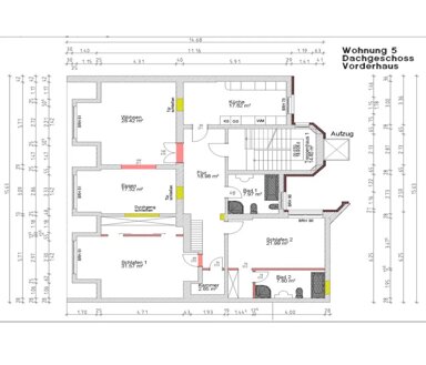 Wohnung zur Miete 1.677 € 2 Zimmer 65 m² 4. Geschoss frei ab sofort Bornheim Frankfurt am Main 60389