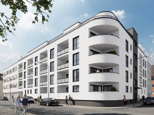 Wohnung zum Kauf - Erstbezug provisionsfrei 365.000 € 2 Zimmer 68,9 m² 1. Geschoss frei ab sofort Erhardstraße 3 Weiden Weiden in der Oberpfalz 92637