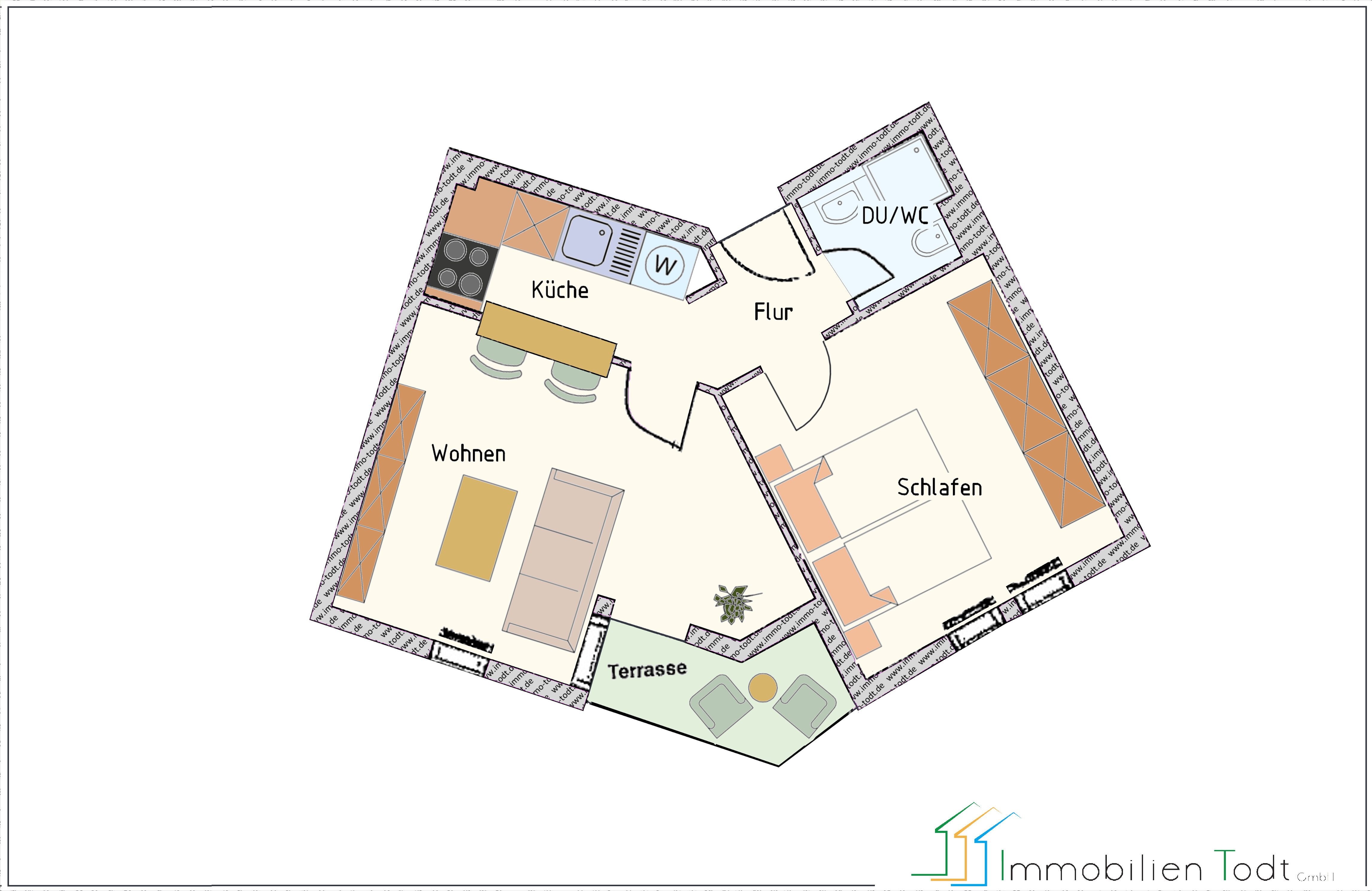 Apartment zur Miete 290 € 2 Zimmer 47,4 m²<br/>Wohnfläche Streitsberg 7 Bärenstein Plauen 08523