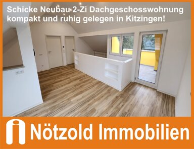 Wohnung zur Miete 585 € 2 Zimmer 45 m² 2. Geschoss Kitzingen Kitzingen 97318