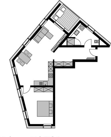 Wohnung zum Kauf provisionsfrei als Kapitalanlage geeignet 449.000 € 2 Zimmer 69,1 m² Südstadt 40 Fürth 90763