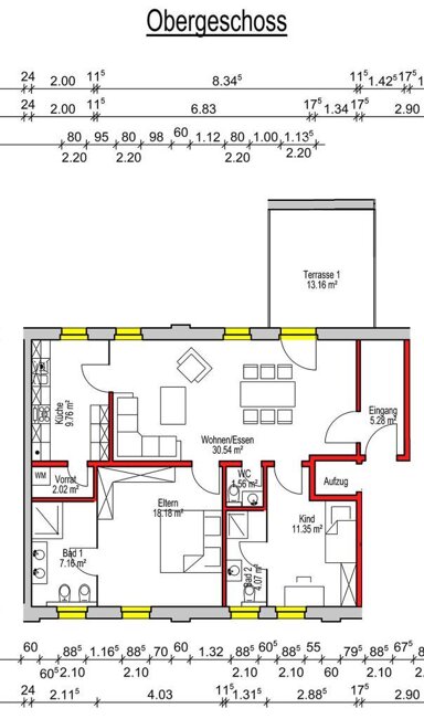 Wohnung zum Kauf 413.000 € 3 Zimmer 96,5 m² Kornburg / Worzeldorf Nürnberg 90455