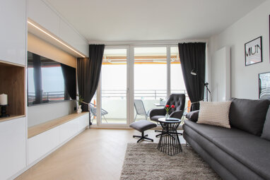Wohnung zur Miete 1.400 € 1 Zimmer 32,9 m² 8. Geschoss Leopoldstraße 206 Neufreimann München 80804