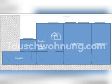 Wohnung zur Miete Tauschwohnung 700 € 2 Zimmer 60 m² Neustadt-Süd Köln 50677