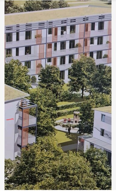 Wohnung zur Miete 1.400 € 2 Zimmer 52,3 m² 1. Geschoss frei ab 01.02.2025 Elisabeth-Dane-Straße 58 Messestadt Riem München 81829