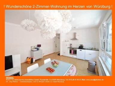 Wohnung zur Miete 820 € 2 Zimmer 47 m² 2. Geschoss frei ab 01.11.2024 Sterngasse 3 Innenstadt Würzburg 97070