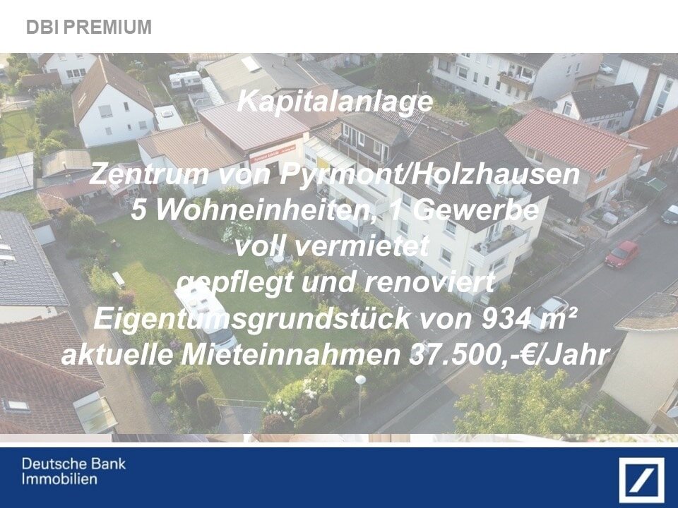 Mehrfamilienhaus zum Kauf 17 Zimmer 405 m²<br/>Wohnfläche 934 m²<br/>Grundstück Bad Pyrmont Bad Pyrmont 31812