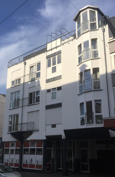 Apartment zur Miete 1.045 € 2,5 Zimmer 70,3 m² 5. Geschoss Saalbaustraße 6 Rheintor / Grafenstraße Darmstadt 64283
