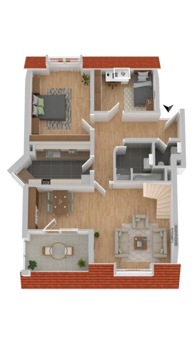 Wohnung zum Kauf provisionsfrei 251.200 € 5 Zimmer 113,4 m² 5. Geschoss Heilbronner Straße 85 Reutenen Heidenheim 89522