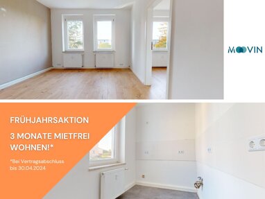 Apartment zur Miete 221,04 € 3 Zimmer 49,1 m² 1. Geschoss Schmidtstraße 6 Aschersleben Aschersleben 06449