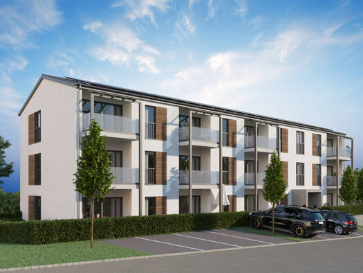 Wohnung zum Kauf - Erstbezug 259.900 € 2 Zimmer 56,5 m² 1. Geschoss frei ab 01.04.2027 Oberndorf Pilsting 94431