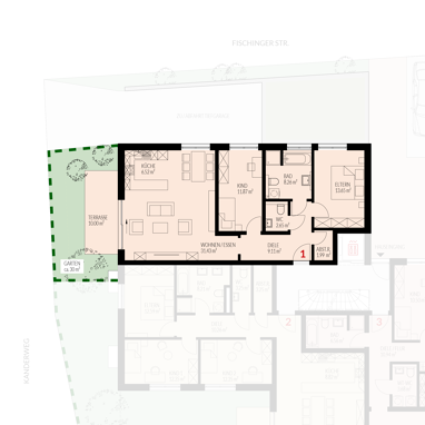 Wohnung zum Kauf Provisionsfrei 430.000 € 3 Zimmer 82,2 m² Fischingerstraße 15 Binzen 79589