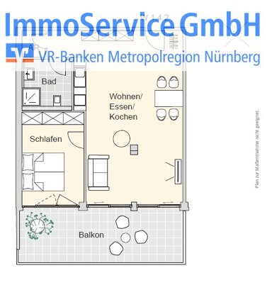 Wohnung zum Kauf provisionsfrei 445.475 € 2 Zimmer 72,8 m² 1. Geschoss Merianstr. 32 + 32a Schleifweg Nürnberg 90409