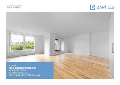 Penthouse zum Kauf provisionsfrei 920.000 € 4 Zimmer 120 m² 4. Geschoss frei ab sofort Bartelsstraße 74 Sternschanze Hamburg 20357