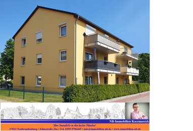 Wohnung zum Kauf Provisionsfrei 232.500 € 3 Zimmer 97 m² Tannenweg Lindenbergviertel Neubrandenburg 17033