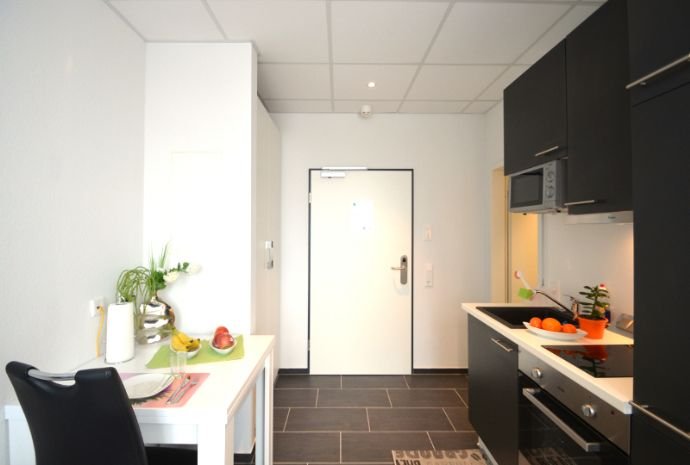 Studio zur Miete Wohnen auf Zeit 1.195 € 1 Zimmer 18 m²<br/>Wohnfläche Triftstraße Niederrad Frankfurt am Main 60528