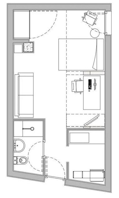 Wohnung zur Miete 500 € 1 Zimmer 30 m² Hofstattstraße 20 Zentrum Reutlingen 72764