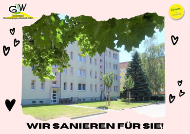 Wohnung zur Miete 260 € 2 Zimmer 47,2 m² 1. Geschoss H.-Heine-Straße 19 Braunsbedra Braunsbedra 06242