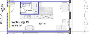 Apartment zur Miete 403 € 1 Zimmer 36,7 m² 2. Geschoss Fürstenstraße 63-65 Sonnenberg 215 Chemnitz 09130
