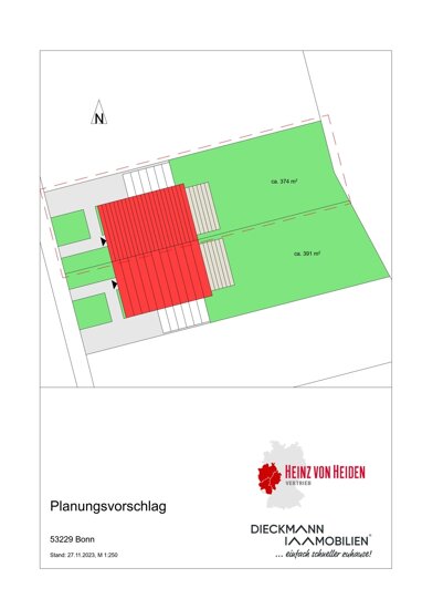 Doppelhaushälfte zum Kauf Provisionsfrei 636.891 € 5 Zimmer 120,5 m² 374 m² Grundstück Holtorf Bonn 53229