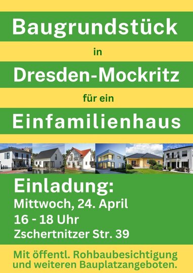 Grundstück zum Kauf 299.648 € 591 m² Grundstück Mockritz-Ost (Gostritzer Str.) Dresden / Mockritz 01217