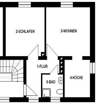 Wohnung zur Miete 270 € 2 Zimmer 44 m² Krieger-Gedächtnis-Siedlung 3 Neustadt Neustadt b.Coburg 96465