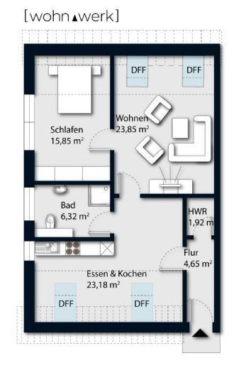 Wohnung zum Kauf 173.511 € 2 Zimmer 64 m²<br/>Wohnfläche 2. Stock<br/>Geschoss Wiemersdorf Wiemersdorf 24649