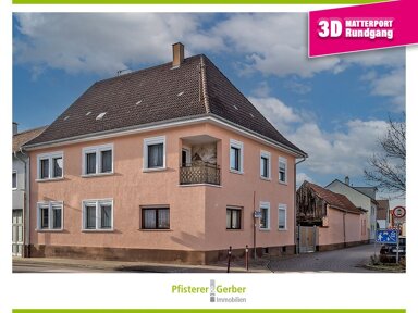 Mehrfamilienhaus zum Kauf 345.000 € 8 Zimmer 249 m² 596 m² Grundstück Rheinsheim Philippsburg 76661