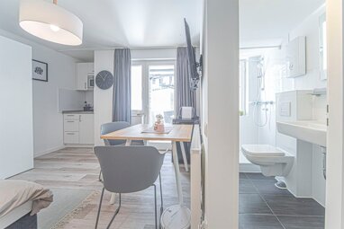 Wohnung zur Miete Wohnen auf Zeit 1.000 € 1 Zimmer 20 m² frei ab 01.08.2024 Corneliusstraße Friedrichstadt Düsseldorf 40215