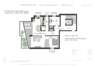 Wohnung zum Kauf Provisionsfrei 310.000 € 3 Zimmer 79,4 m² -1. Geschoss Lerchenbuck 10 Pleinfeld Pleinfeld 91785
