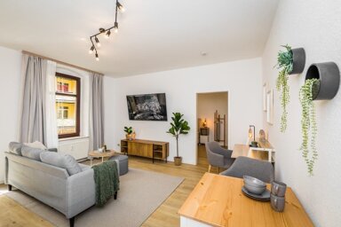 Wohnung zur Miete Wohnen auf Zeit 1.450 € 2 Zimmer 49 m² frei ab sofort Immermannstraße Olvenstedter Platz Magdeburg 39108