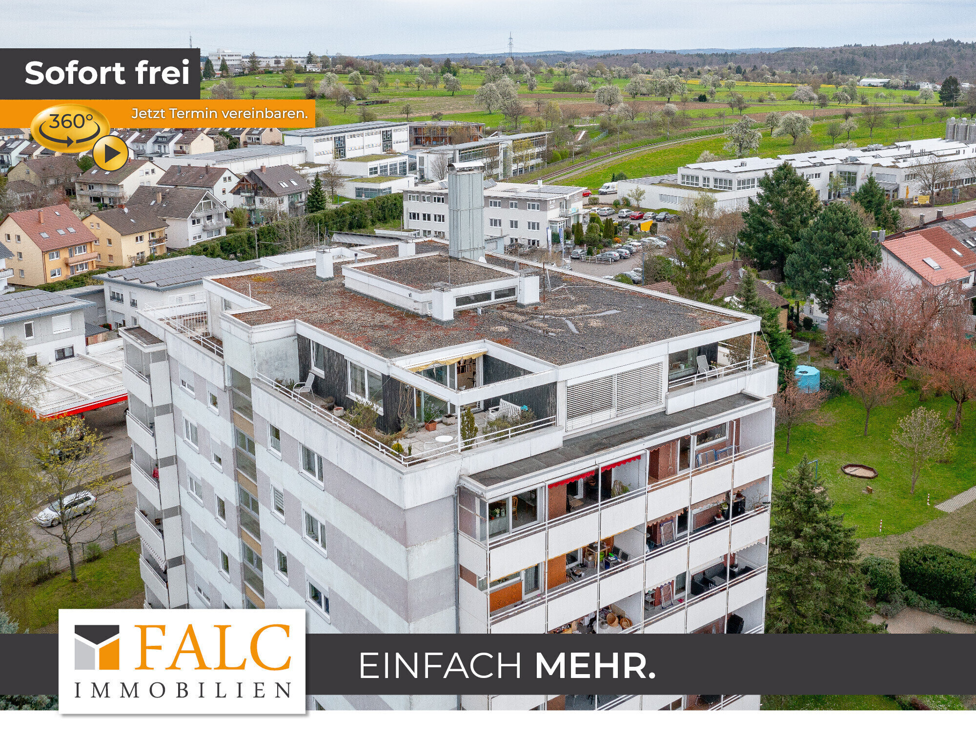 Penthouse zum Kauf 550.000 € 5 Zimmer 193 m²<br/>Wohnfläche 8.<br/>Geschoss Reichenbach Waldbronn 76337