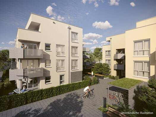 Wohnung zum Kauf - Neubau provisionsfrei 689.000 € 5 Zimmer 115,9 m² 3. Geschoss Hahnenweide 0 Dornstadt 89160
