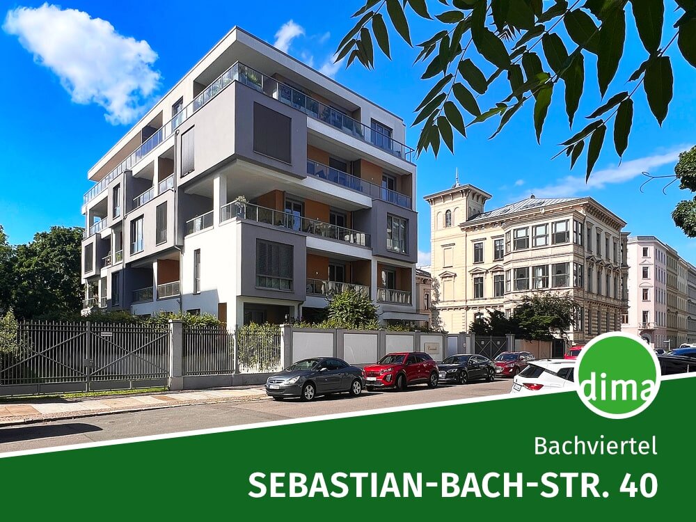 Wohnung zum Kauf 495.000 € 2 Zimmer 85 m²<br/>Wohnfläche 3.<br/>Geschoss Sebastian-Bach-Straße 40 Zentrum - West Leipzig 04109