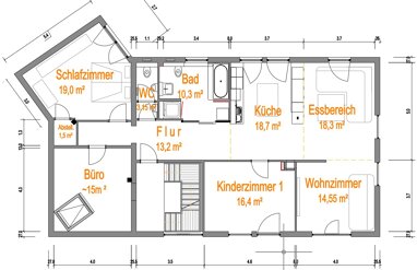 Wohnung zur Miete 1.550 € 4,5 Zimmer 127 m² 1. Geschoss Hochfeld Wiesbaden Erbenheim 65205