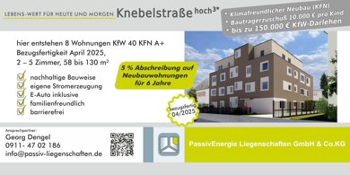 Wohnung zum Kauf provisionsfrei 535.000 € 3 Zimmer 85,6 m² 2. Geschoss frei ab sofort Schniegling Nürnberg 90427