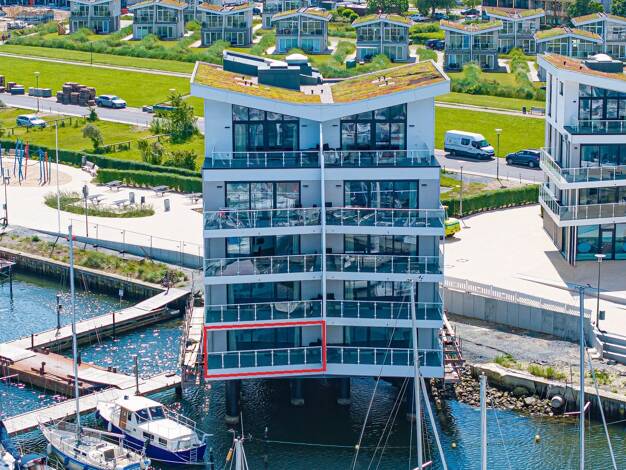 Terrassenwohnung zum Kauf provisionsfrei 905.500 € 3 Zimmer 79 m² EG Marina Wendtorf Wendtorf 24235