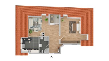 Wohnung zum Kauf provisionsfrei 270.000 € 2 Zimmer 73 m² EG Brühlervorstadt Erfurt 99084